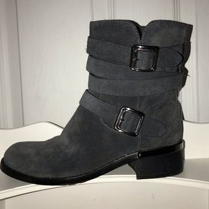 Vince Camuto Gray Suede booties